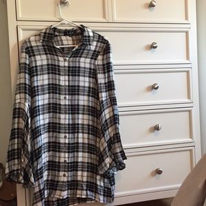 Lulus plaid dress